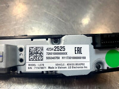 OPEL ASTRA K Radio Schalter Audio Kontrolle Schalterleiste GM 42342525 – Produktansicht 5