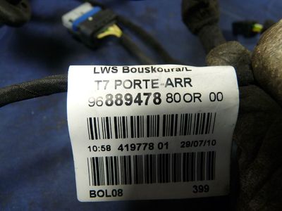 Peugeot 308 SR Bj.:2011 Türkabelbäum hinten links 9688947880 – Produktansicht 2