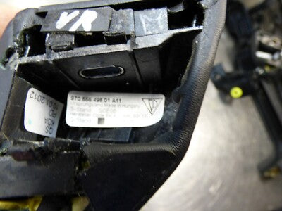 Porsche PANAMERA 970 Abdeckung Armlehne Ecke Vorne Rechts Schwarz 97055549601A11 – Produktansicht 3