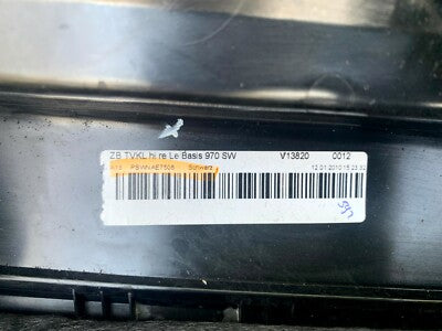 Porsche PANAMERA 970 Türpappe Türverkleidung leder schwarz hinten rechts – Produktansicht 6