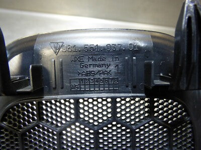 Porsche 981 Boxster Blende Abdeckung Lautsprecher Boxengitter L=R 98155103701 – Produktansicht 3