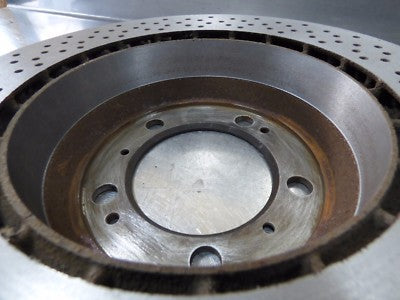 Original Porsche Boxster 987 3.2 S 2005 gebraucht - 2012 1 paar hinten Bremsscheiben – Produktansicht 8