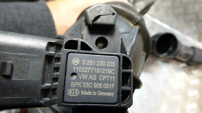 VW Transporter T5 2.5 TDI Original Ladedruckschlauch Ansaugschlauch 7E0129627C – Produktansicht 4