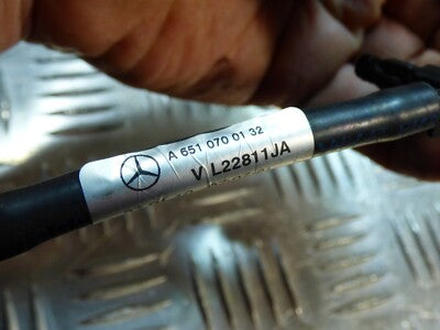 Mercedes Sprinter W906 CDI Orig Kraftstoffschlauch Rücklaufleitung ORIGINAL gebraucht - A6510700132 – Produktansicht 2