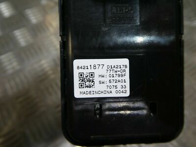 Opel Insignia B 2018 Fensterheber schalter fahrertür vorne links GM 84211877 – Produktansicht 3