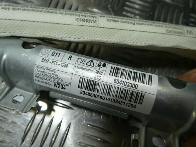 Mercedes W204 Limo Himmel Dach Vorhang Kopf Sicherheitsmodul Rechts 2048600605 – Produktansicht 3