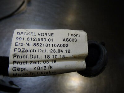 Porsche 911 991 981 Kabelstrang Deckel Haube vorne 99161259901 – Produktansicht 2