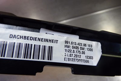 Porsche 981 991 911 Dachbedieneinheit Innenraumleuchte Innenleuchte schwarz – Produktansicht 3