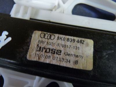 AUDI A4 8K Limo 2.0 TDI Fensterheber ohne motor hinten rechts 8K0839462 – Produktansicht 2