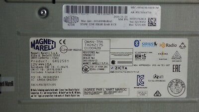 Alfa Romeo Stelvio Q4 2021 Autoradio Navigation Modul 229E High DAB ECE 50564710 – Produktansicht 3
