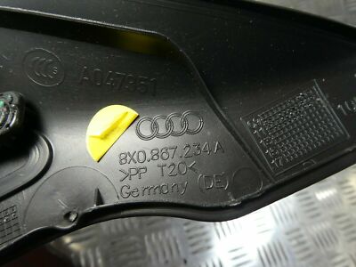AUDI A1 S Line 2017 Verkleidung Abdeckung A Säule Schwarz rechts 8X0867234A – Produktansicht 3