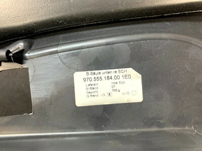 Porsche Panamera 970 Abdeckung Verkleidung B-Säule rechts schwarz 97055518400 – Produktansicht 3