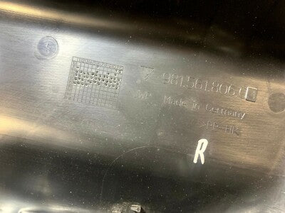 PORSCHE Boxster 981 Wasserfangschale Schale Wasser Rechts 98156180603 – Produktansicht 3
