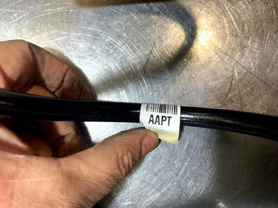 Original OPEL ASTRA K 1.4 Turbo Feder vorne links = rechts AAPT weiß gebraucht - weiß – Produktansicht 2