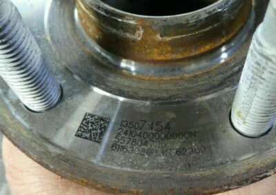 Opel Astra K 1.4 TURBO 2017 Radnabe Hinten Links = Rechts GM 13507454 - – Produktansicht 3