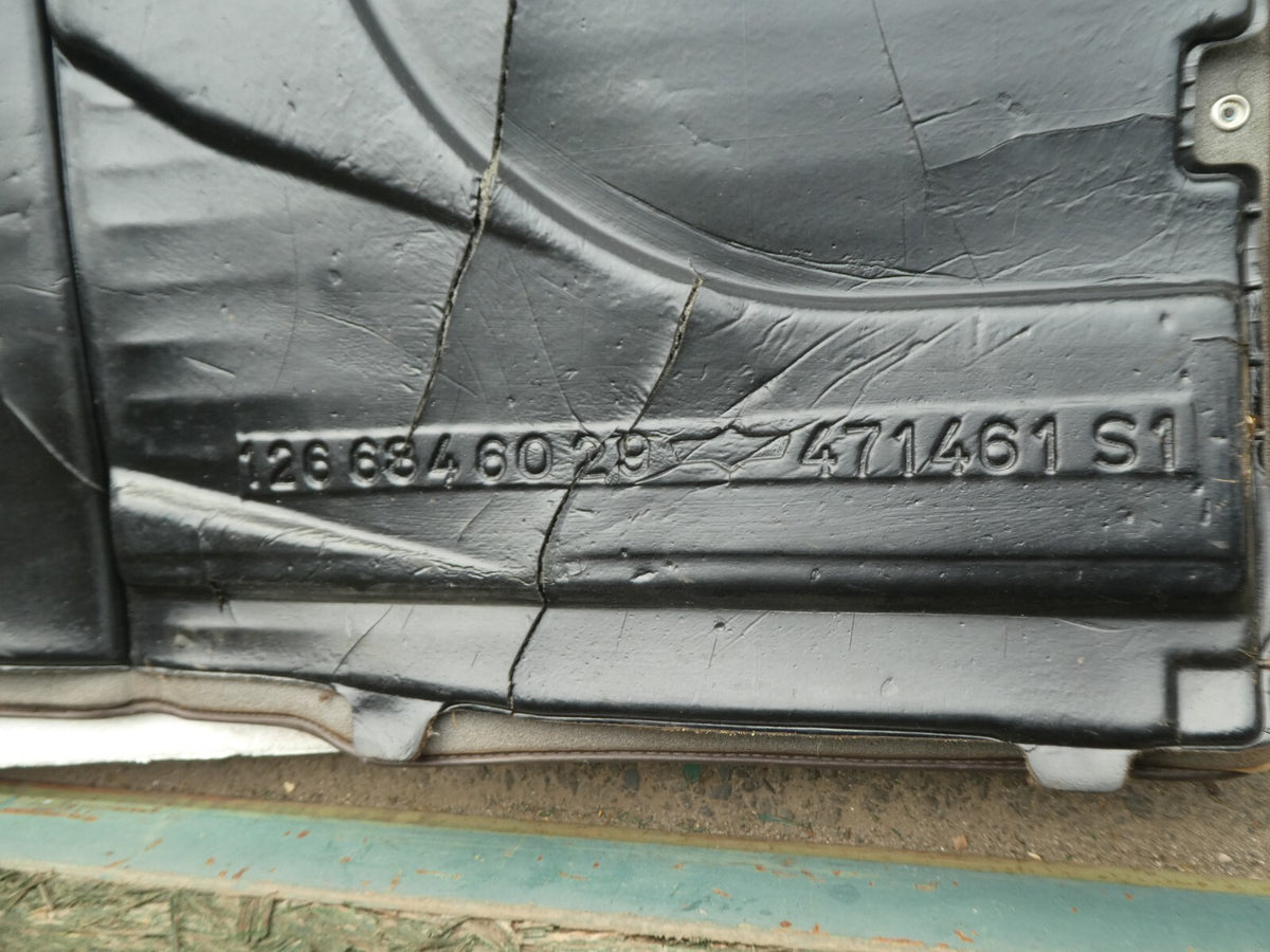 Mercedes-Benz C126 SEC Coupe Fußmatte Teppich rechts brasil braun ORIGINAL gebraucht - A1266846029 – Produktansicht 5