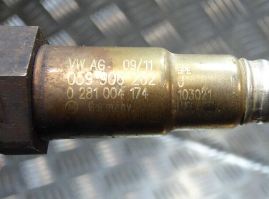 Porsche Cayenne 92A 3.0 TDI Lamdasonde Abgaremperatursensor ORIGINAL gebraucht - 059906262J – Produktansicht 4