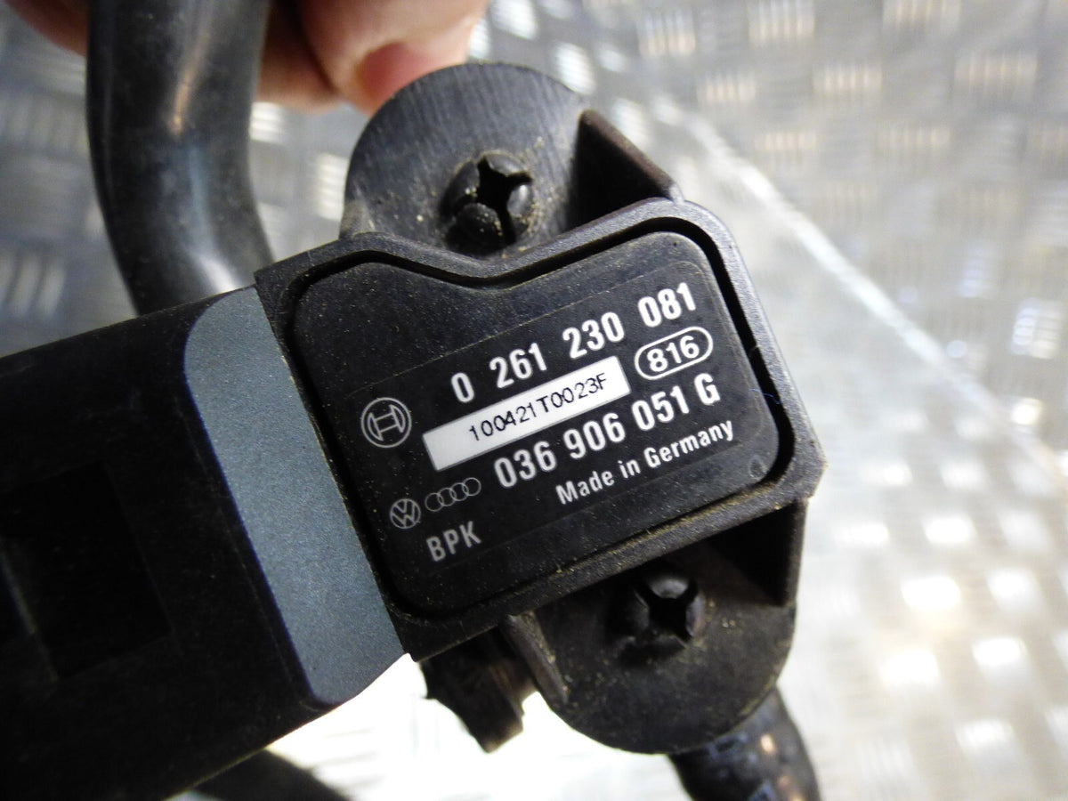 Porsche Cayenne 92A Hybrid mit Kraftstoffdrucksensor 7P0130295G ORIGINAL gebraucht - Kraftstoffrohr – Produktansicht 3