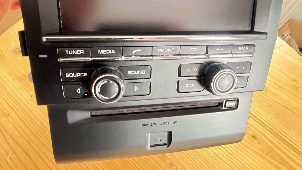 Porsche Macan 95B DVD PCM 3.1 9644 Bordcomputer 95B035884AE EU model ORIGINAL gebraucht - Navigation – Produktansicht 11