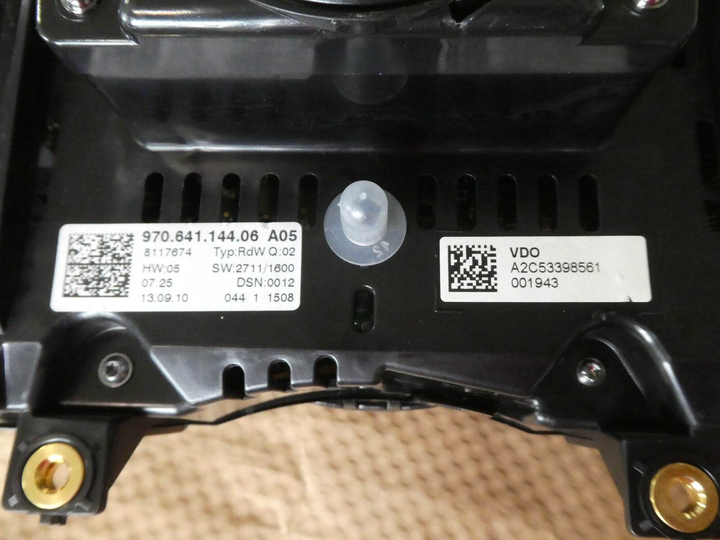 Porsche Panamer 970 Kombiinstrument Tacho Benzin PDK Getriebe A05 * ORIGINAL gebraucht - 97064114406 – Produktansicht 7