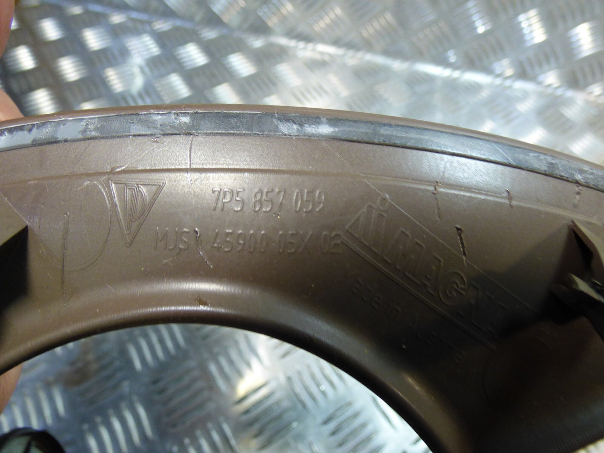 Porsche Cayenne 92A Tachoblende oben 7P5857059 DE1 UMBRA ORIGINAL gebraucht - Instrumentenblende – Produktansicht 4