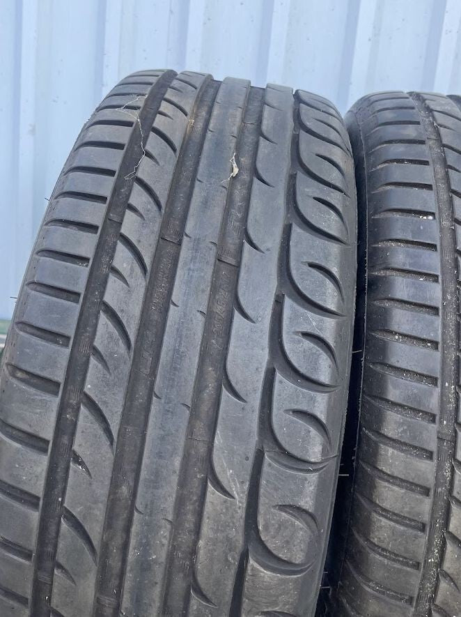 4 x ORIGINAL MERCEDES-BENZ SL R129 ALBALI ALUFELGEN mit Sommereifen gebraucht - 1294011202 – Produktansicht 24