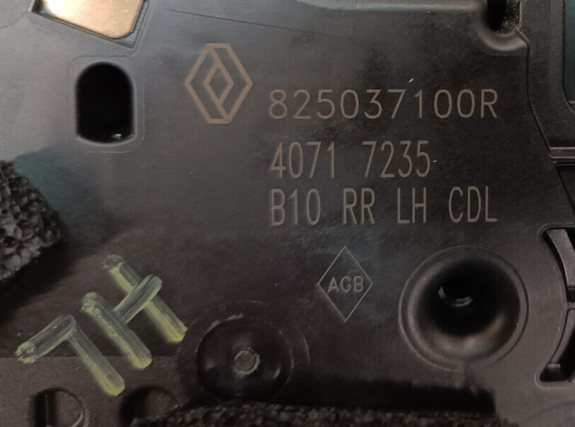 Renault Zoe 2022 Original Hinten Links Türschloss 40717235 gebraucht - 805037100R – Produktansicht 3