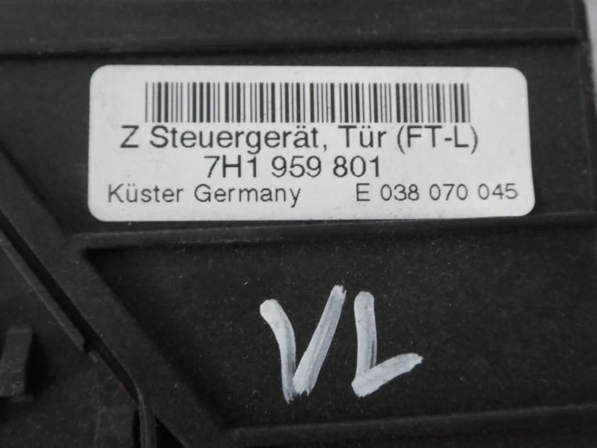 VW T5 MULTIVAN 2003-2016 Fensterhebermotor Tür Vorne Links 7H1959801 ORIGINAL gebraucht - Transporter – Produktansicht 3