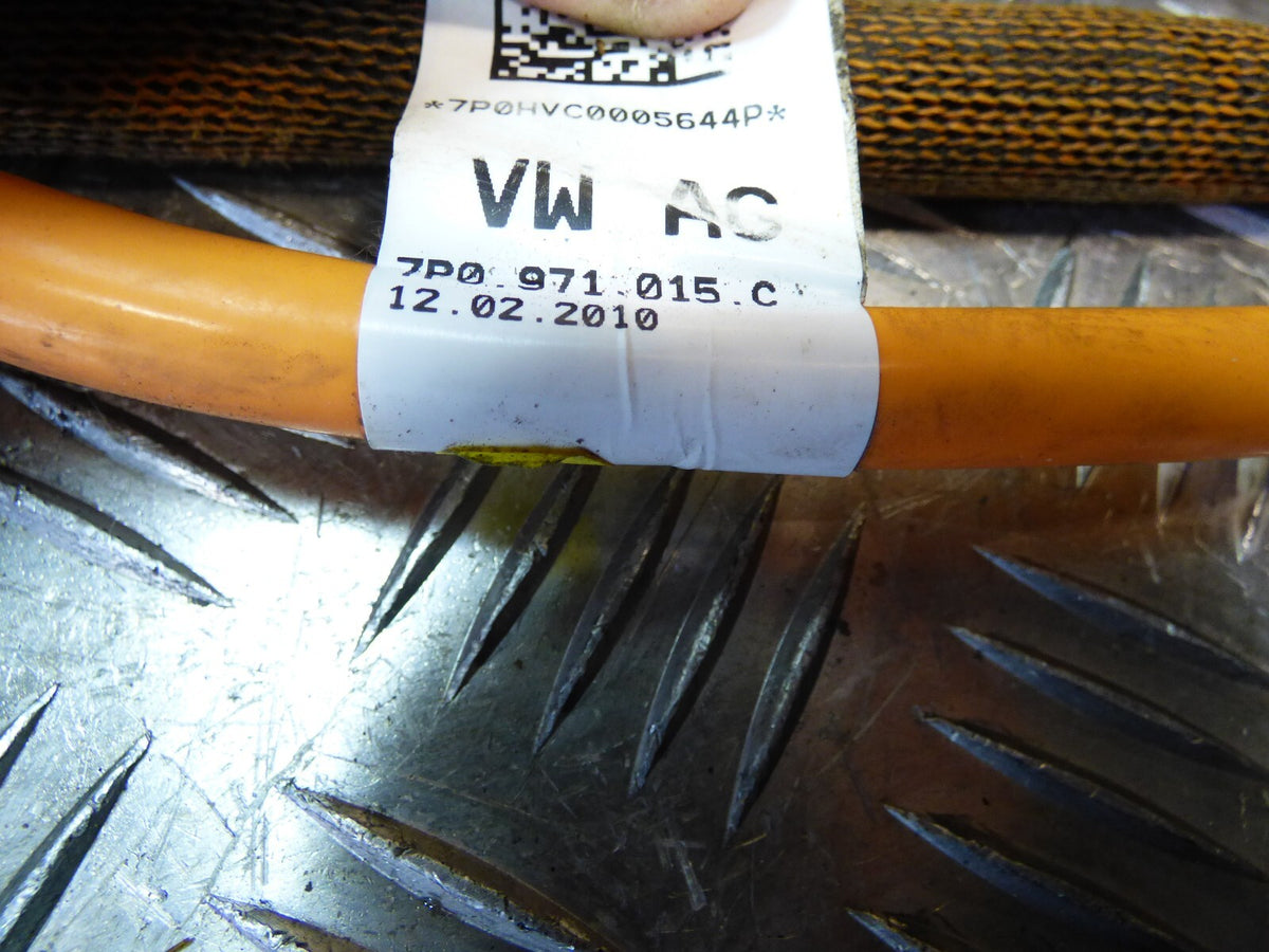 Porsche Cayenne 92A Hybrid Batterie Kabelbaum 7P0971015C ORIGINAL gebraucht - Hochvoltleitungssatz – Produktansicht 4