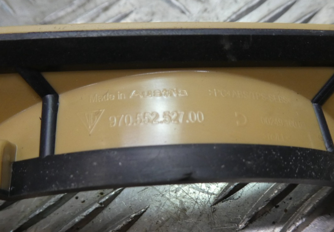 Porsche Panamera 970 Kombiinstrument verkleidung Luxorbeige ORIGINAL gebraucht - 97055252700 – Produktansicht 4