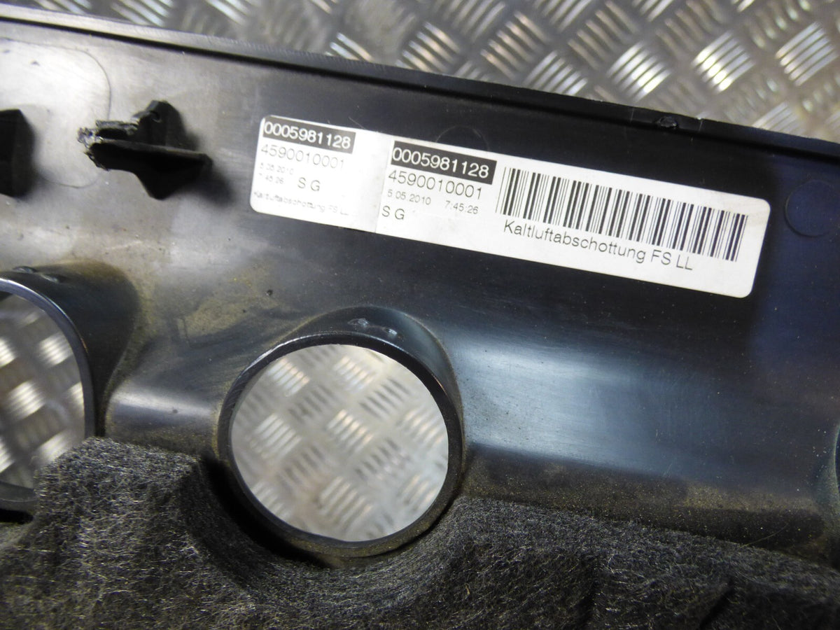 Porsche Cayenne 92A Armaturenbrett Fußraum Links 7P5815173B ORIGINAL gebraucht - Verkleidung – Produktansicht 4