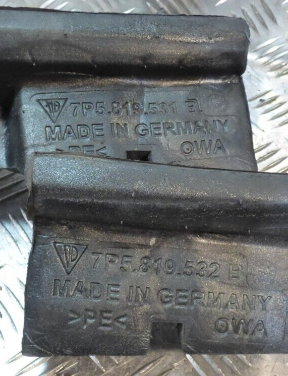 Porsche Cayenne 92A Dämmfüllschaum Dämmung L+R + 7P5819532B ORIGINAL gebraucht - 7P5819531B – Produktansicht 2