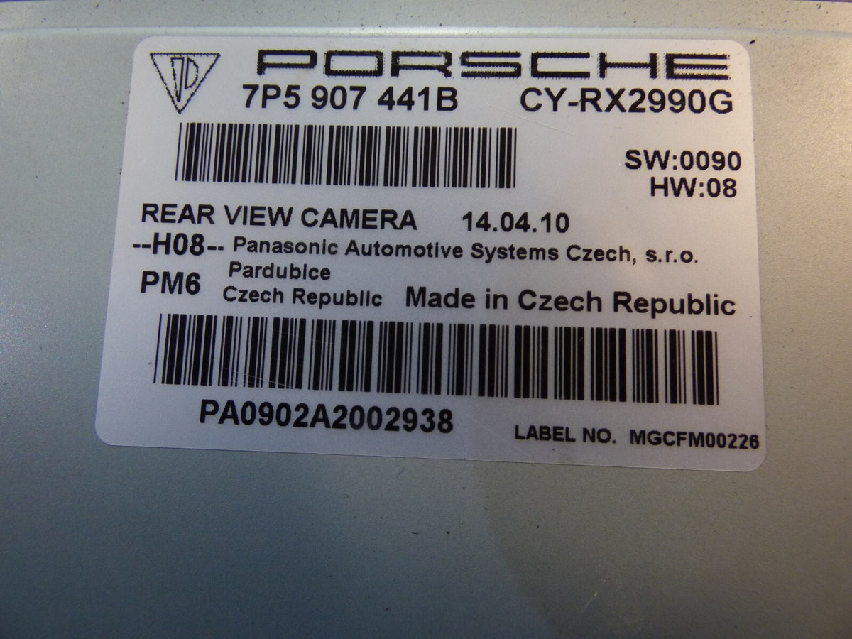 Porsche Cayenne 92A 3.0 Hybrid Steuergerät Rückfahrkamera ORIGINAL gebraucht - 7P5907441B – Produktansicht 2
