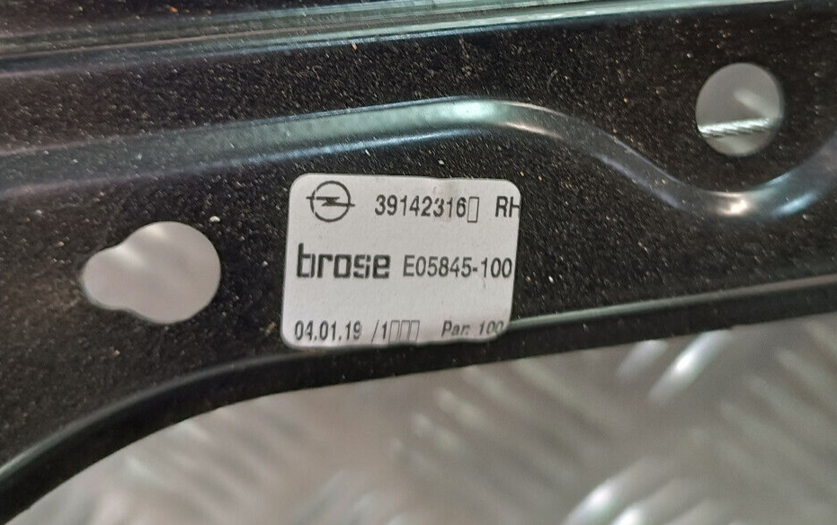 OPEL ASTRA K 1.4 2019 Schrägheck Fensterheber Vorne Rechts ORIGINAL gebraucht - 39142316 – Produktansicht 3