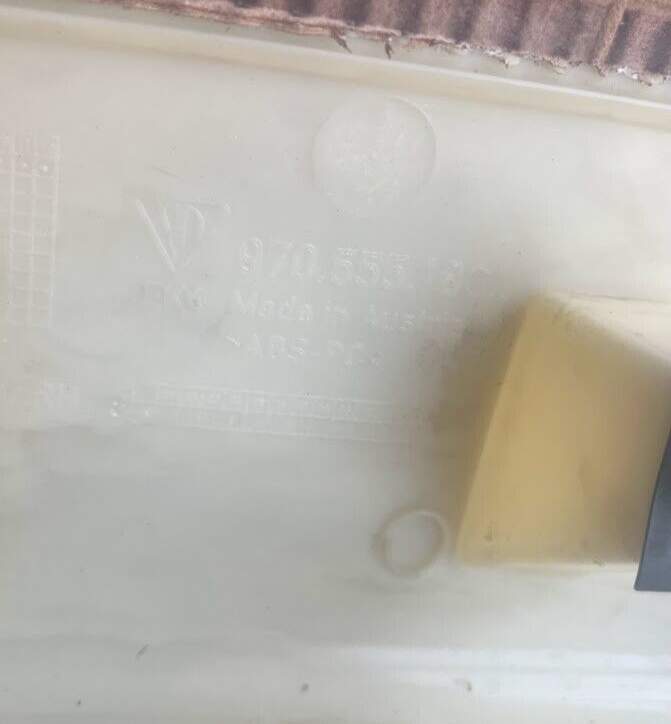 Porsche PANAMERA 970 Alcantara Verkleidung A-Säule beige vorne rechts ORIGINAL gebraucht - 970555180 – Produktansicht 4