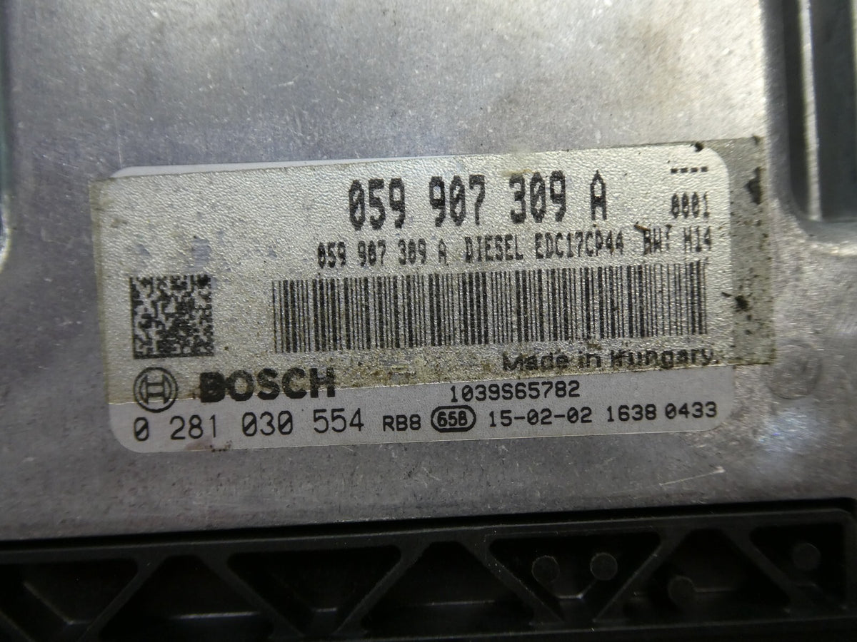 Porsche Macan 95B Motor Steuergerät Motorsteuergerät ECU 0281030554 ORIGINAL gebraucht - 059907309A – Produktansicht 5