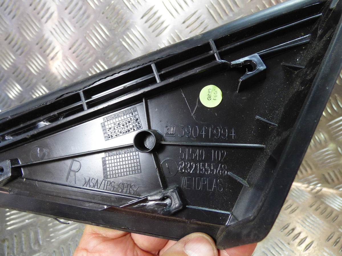 OPEL ASTRA K Spiegeldreieck rechts Verkleidung Spiegel Abdeckung ORIGINAL gebraucht - - GM39041994 – Produktansicht 3
