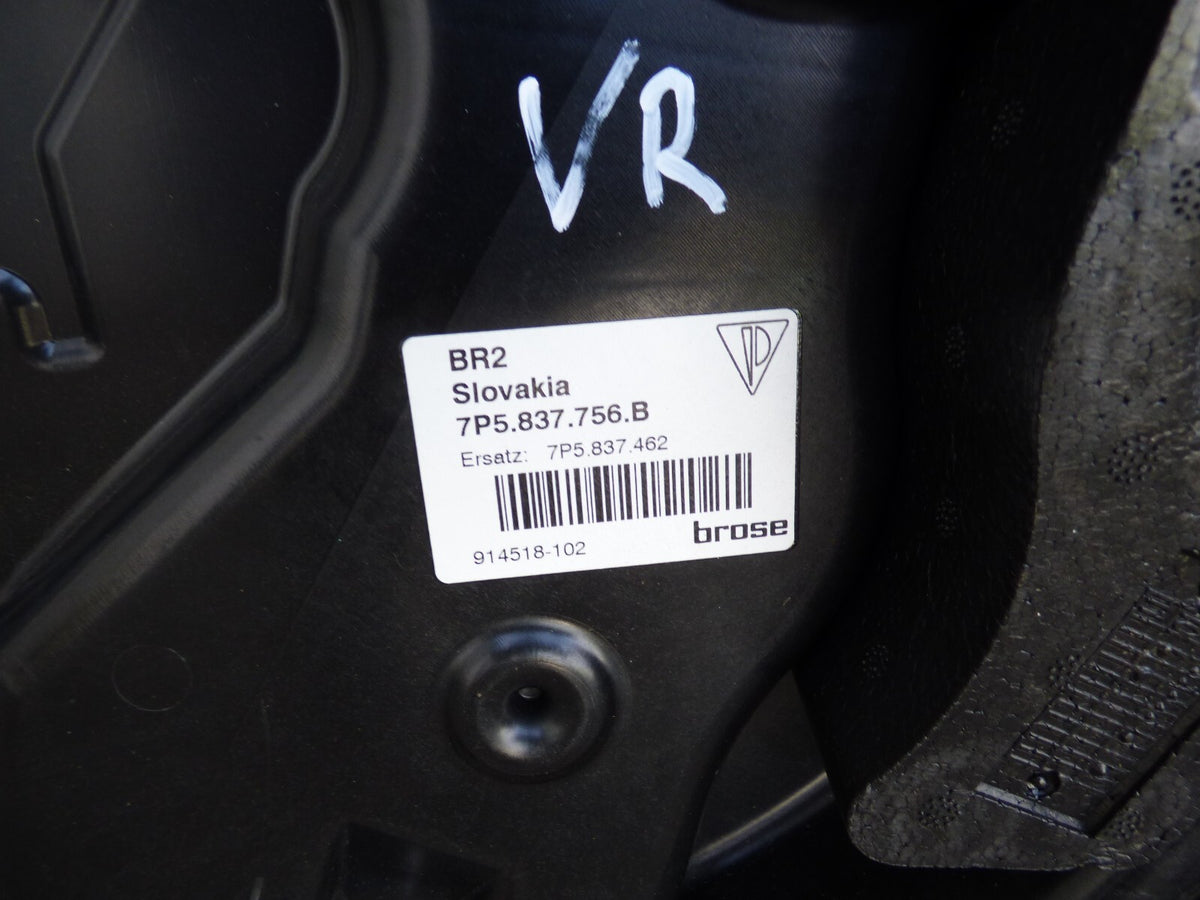 Porsche Cayenne 92A vorne rechts 7P5837756B ORIGINAL gebraucht - Fensterheber – Produktansicht 3