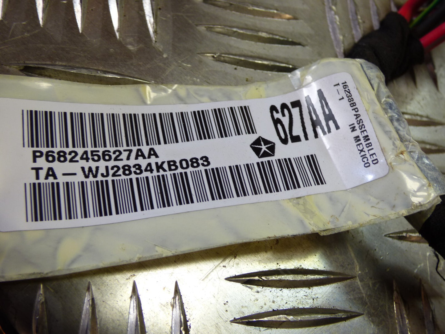 Jeep Cherokee KL 2015 Original MOPAR Jumper Wiring Kabel gebraucht - 68245627AA – Produktansicht 2