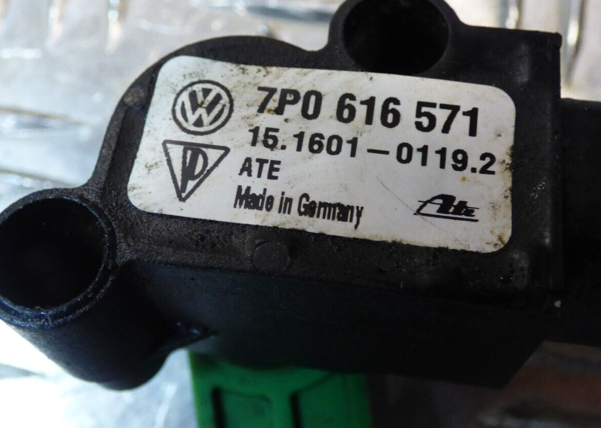 Porsche Cayenne 92A Höhenwertsensor Hinten 7P0616571 ORIGINAL gebraucht - Niveauregulierung – Produktansicht 3