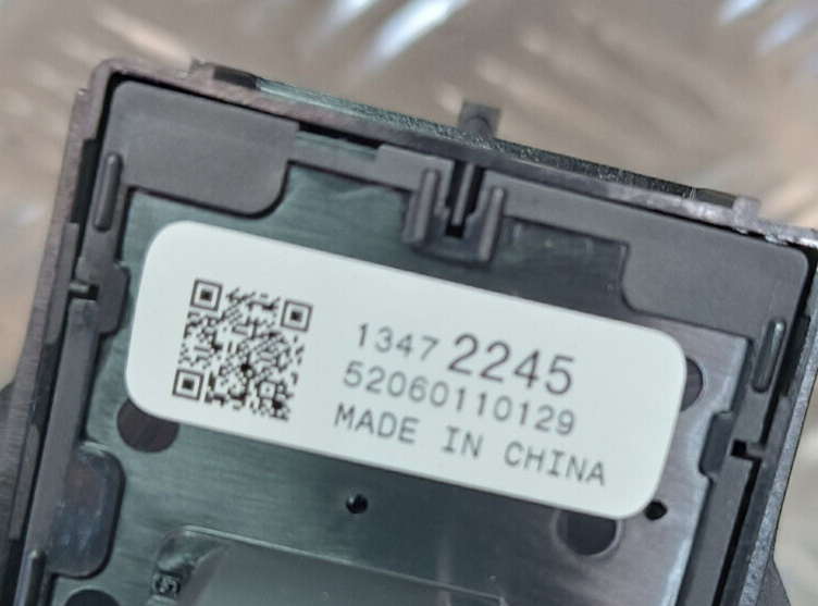 OPEL ASTRA K 1.4 Turbo Blinkerschalter Lenkstockschalter Links GM ORIGINAL gebraucht - 13472245 – Produktansicht 3