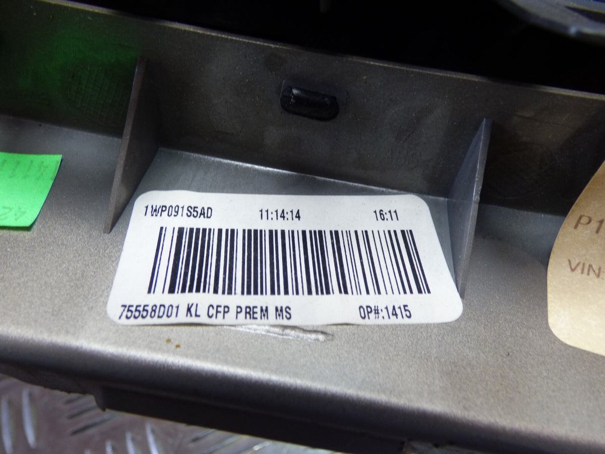Jeep Cherokee KL 2015 Radio GPS Kopfeinheit Verkleidung ORIGINAL gebraucht - P68164099AB – Produktansicht 6