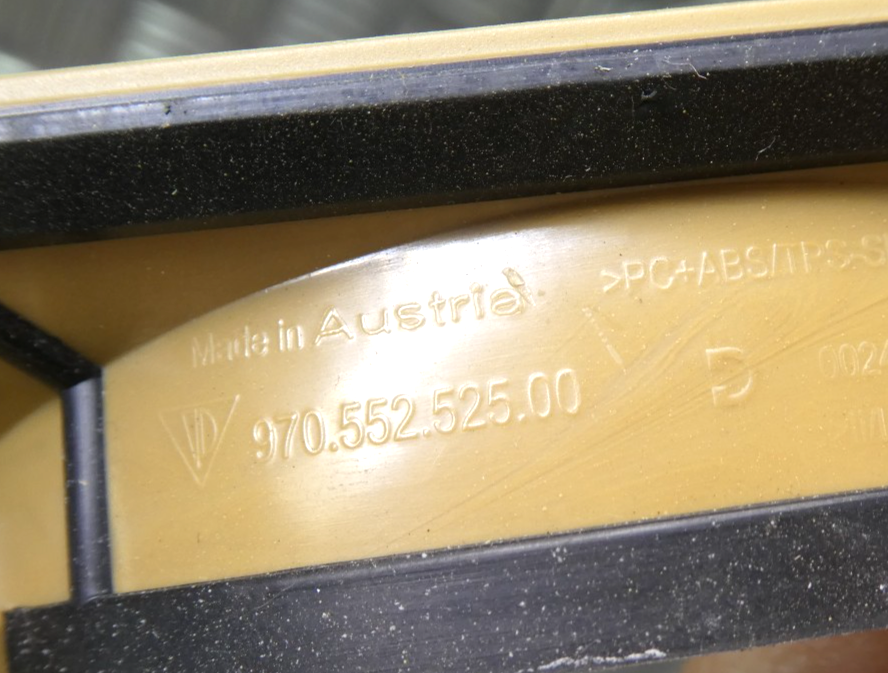 Porsche Panamera 970 Kombiinstrument verkleidung Luxorbeige ORIGINAL gebraucht - 97055252500 – Produktansicht 4