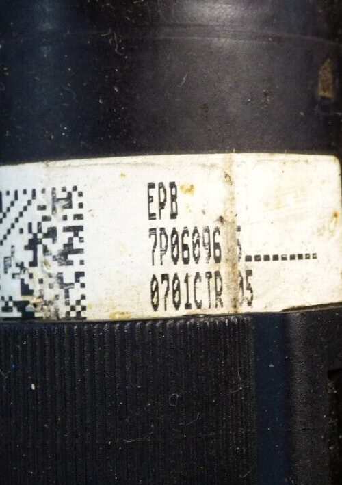 Porsche Cayenne 92A Feststellbremse Motor Handbremsmotor Hinte Links ORIGINAL gebraucht - Elektrische – Produktansicht 3