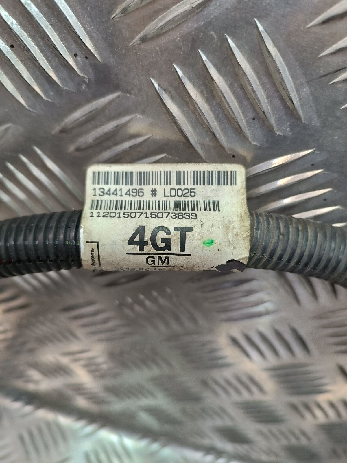 OPEL ASTRA K 1.4 Turbo Lenkgetriebe Kabelbaum GM 4GT ORIGINAL gebraucht - 13441496 – Produktansicht 2
