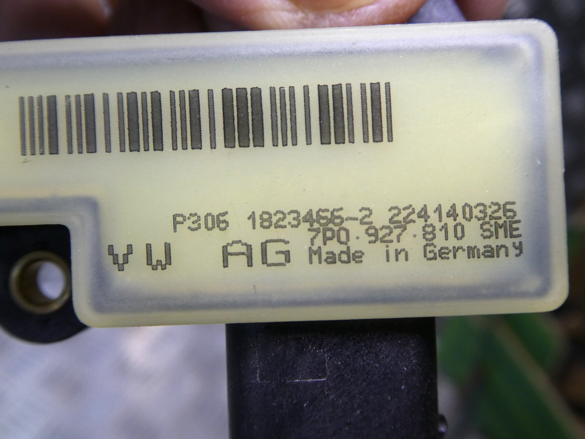 Porsche 970 Wegstreckensensor Distanz Sensor 7P0927810 ORIGINAL gebraucht - Panamera – Produktansicht 2