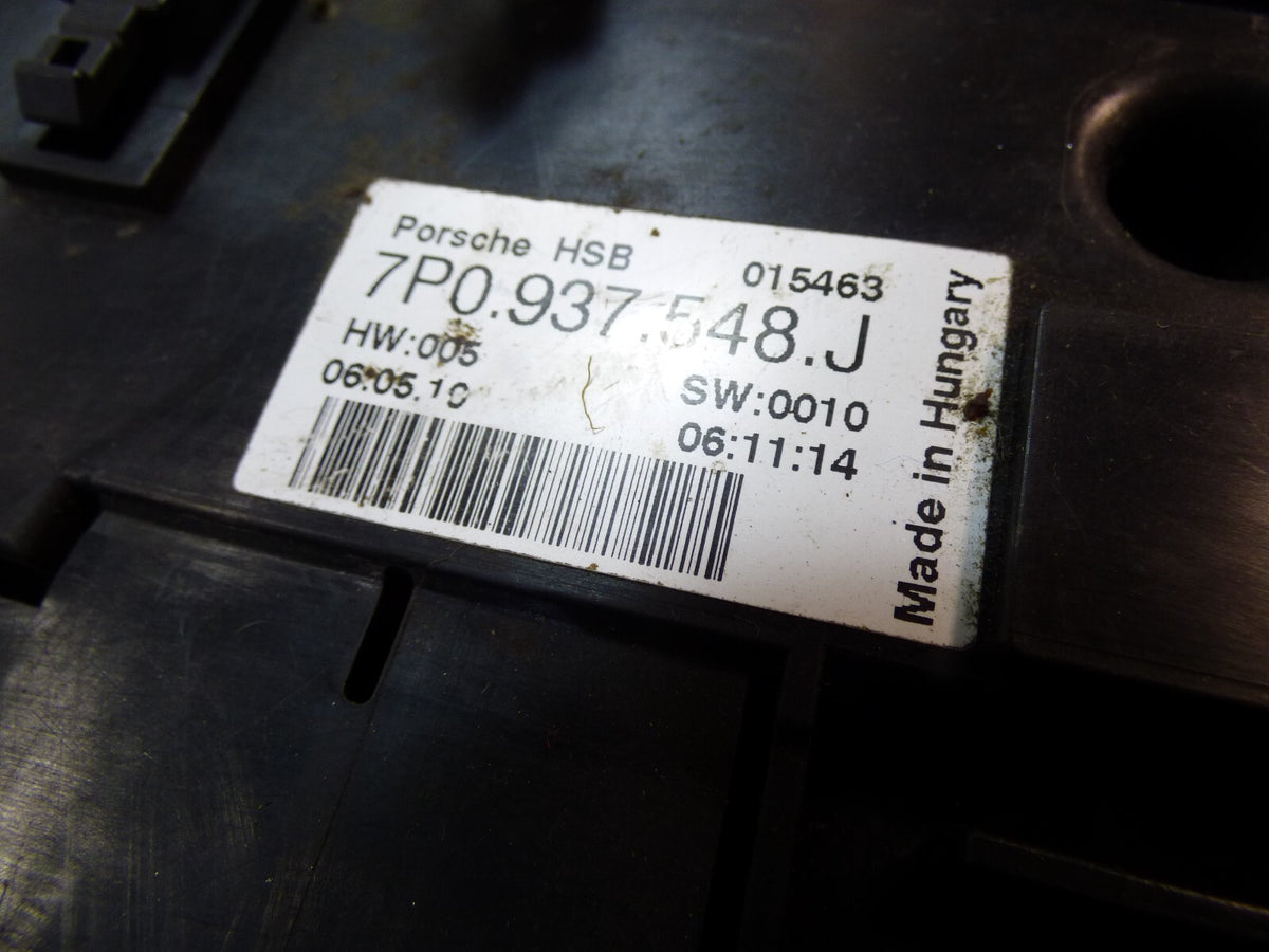 Porsche Cayenne 92A 3.0 Hybrid Relaiskasten 7P0937548J ORIGINAL gebraucht - Sicherungskasten – Produktansicht 4