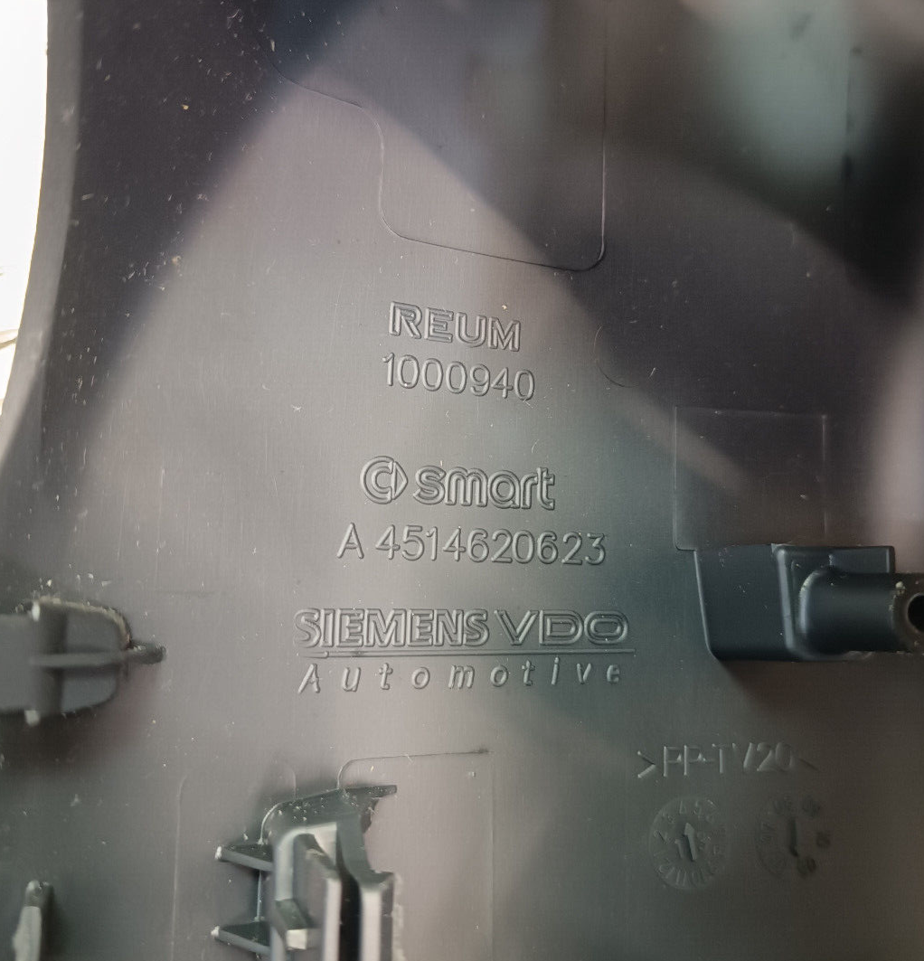 Smart ForTwo 451 Electric Abdeckung Verkleidung Lenksäule ORIGINAL gebraucht - A4514620623 – Produktansicht 3