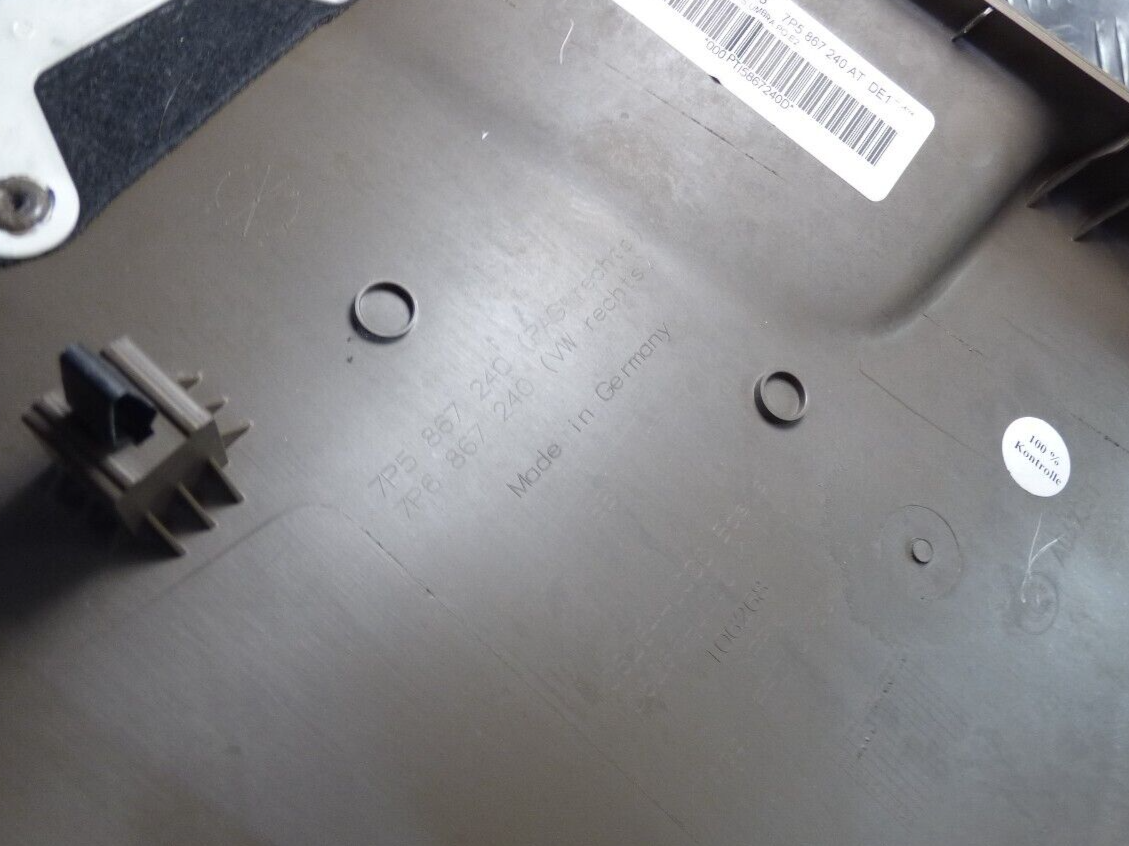 Orig Porsche Cayenne 92A Säulenverkleidung B-Säule rechts Braun ORIGINAL gebraucht - 7P5867240 – Produktansicht 4