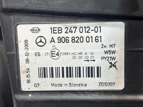 Mercedes Sprinter W906 2.2 CDI Scheinwerfer links A9068200161 A9068200161